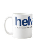 LoveHelvetica Navy Mug