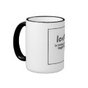 LoveIsBeingStupidTogether mugs