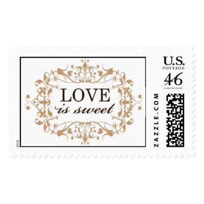 LOVEissweet Postage Stamp