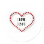 lovejesusheart stickers