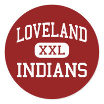 Loveland - Indians - High - Loveland Colorado stickers