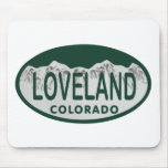 Loveland license oval mouse pads