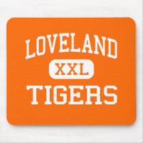 Loveland - Tigers - High School - Loveland Ohio mousepads by customteamsportswear Loveland - Tigers - High School - Loveland Ohio mousepads