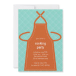 Lovely Apron Summer Party/Cooking Party Invitation