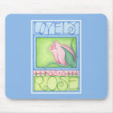 Lovely as a Rose Mousepad by floatinglemons Lovely as a Rose Mousepad