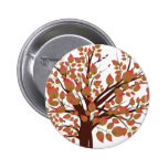 Lovely Autumn Tree Button