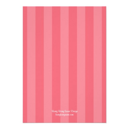 Lovely Bib Baby Shower Invitation