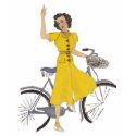 lovely bike lady t-shirts by artbyjehf lovely bike lady t-shirts