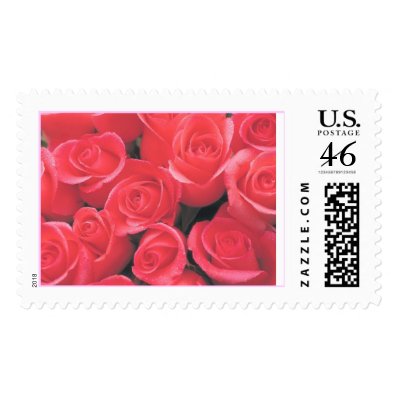 Lovely Bouquet of Roses (1A) [CUSTOMIZE] Postage Stamp