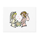 Lovely Brides Post Card