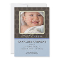 Lovely Bundle of Joy Birth Announcement :: thistle invitations