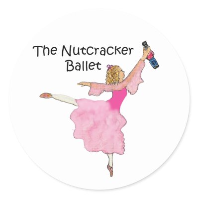 Lovely Clara and her Nutcracker stickers