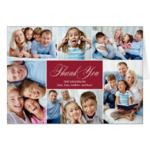Lovely Collage Thank You Cards