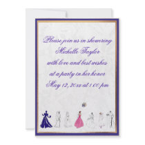 Lovely Customizable Bridal Shower Invitation