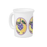 Lovely Customizable Japanese Lanterns Beverage Pitcher