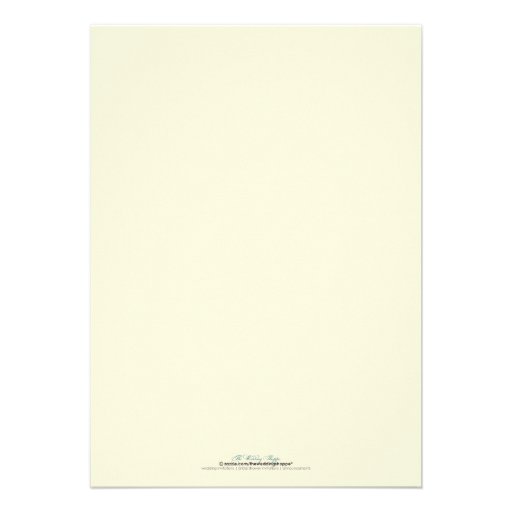 Lovely Damask Wedding Invitation (peach/cream)