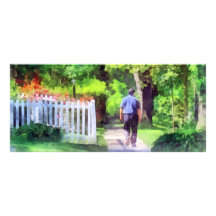 Lovely Day for a Walk Custom Rack Card