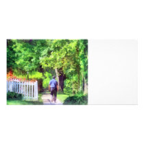 Lovely Day for a Walk photo cards