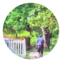 Lovely Day for a Walk stickers