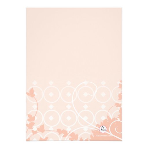 Lovely Day Vertical Invitation