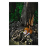 Lovely Fairy Waiting by the Water Photo Art