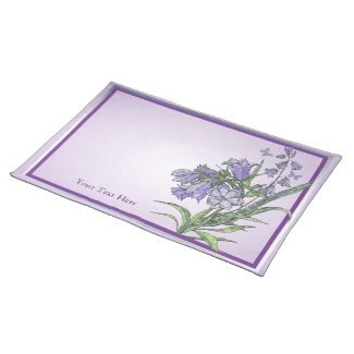 Lovely Floral and Butterfly Placemat Version Two