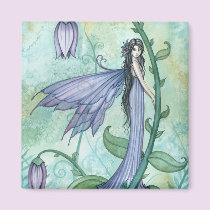 Lovely Flower Fairy Magnet by Molly Harrison