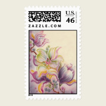 Lovely Flowers Postage stamps