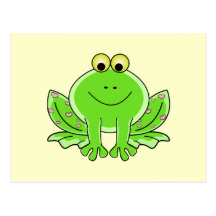 Lovely Frog Postcard