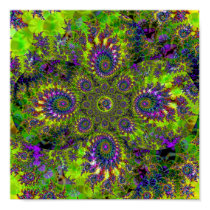 "Lovely Garden In The Sea" ~ Abstract Art Print
