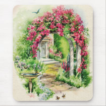 Lovely Garden Mousepad mousepads