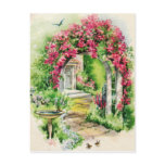 Lovely Garden Postcard