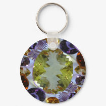 Lovely Gem Keychain by Rb_barnes2 Lovely Gem Keychain