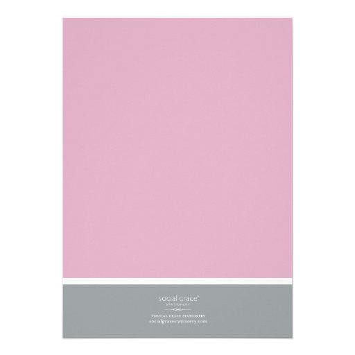 Lovely Girl Custom Baby Shower Invitation