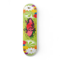 Lovely Girl skateboards by CyberGenie Lovely Girl skateboards
