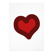 Lovely Heart invitations
