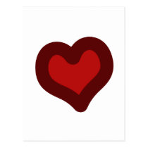 Lovely Heart postcards