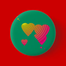 Lovely Hearts Button