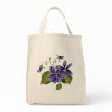 Lovely In Purple Tote Bag