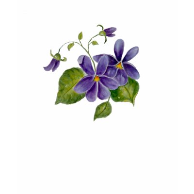 Lovely In Purple.... T Shirts by iluniasart