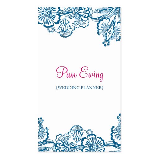 Lovely Lace Business Cards (front side)