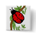 Lovely lady bug button by marcya7 Lovely lady bug button