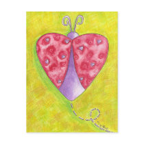 Lovely Ladybug postcards