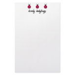 Lovely Ladybugs stationery