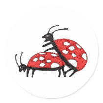 Lovely Ladybugs Stickers