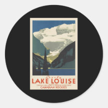 Lovely Lake Louise Sticker
