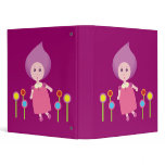 Lovely Lana Lea runs Through The Flowers binders