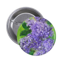 Lovely Lilacs Pinback Buttons