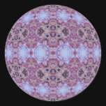 Lovely Lilacs Round Sticker