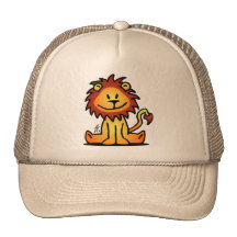 Lovely Lion Mesh Hats